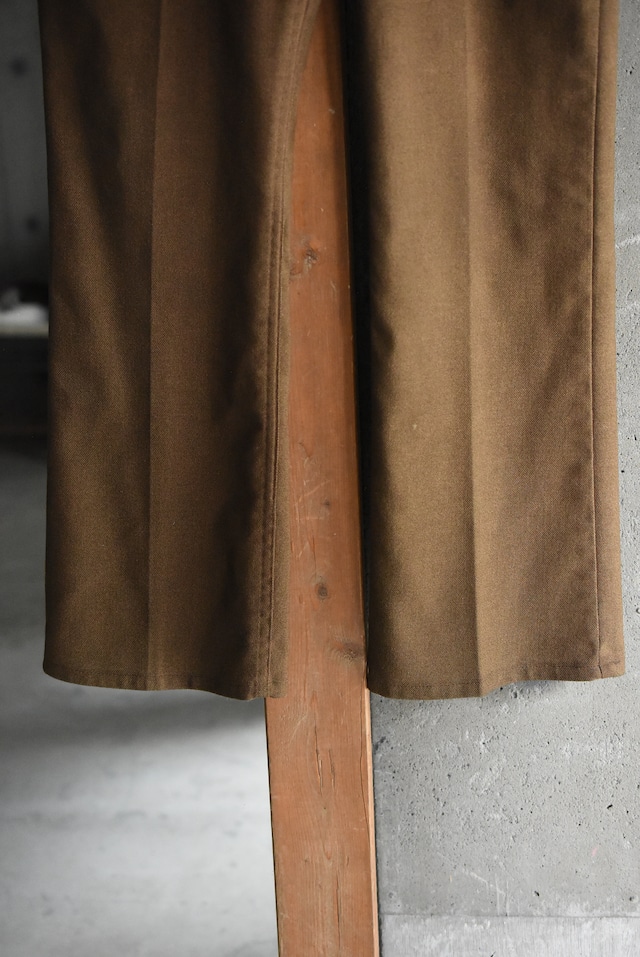 OK/70's "Levi's" STA-PREST cotton hopsack flare slacks