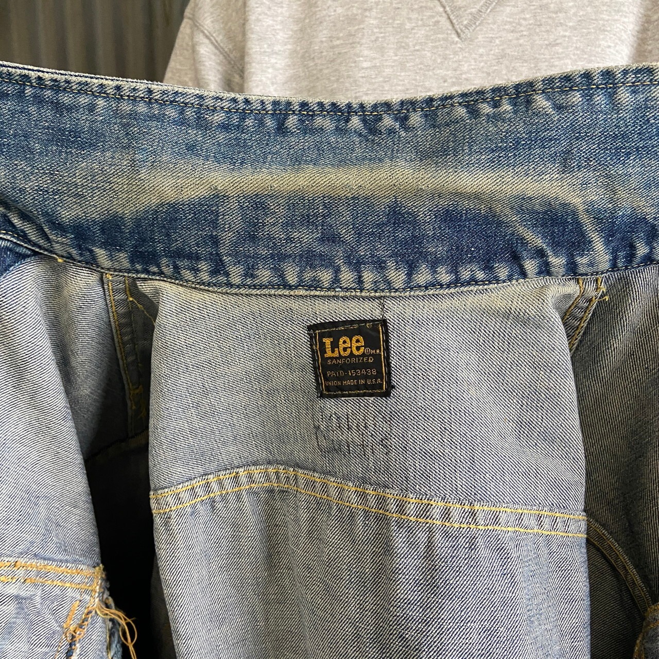 70〜80年代 USA製 Lee リー デニムジャケット 153438 メンズS相当 