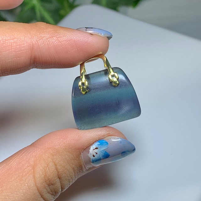 29.天然石とお出かけ☆フローライトカバン・バック