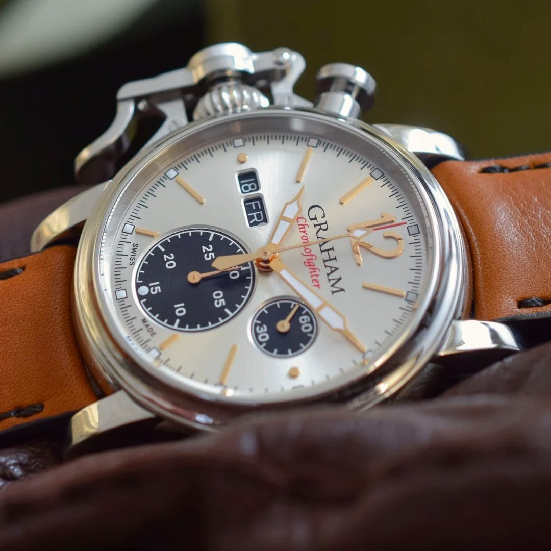 【GRAHAM グラハム】Chronofighter Vintage METAL GREY  クロノファイターヴィンテージ メタルグレー ／国内正規品 腕時計