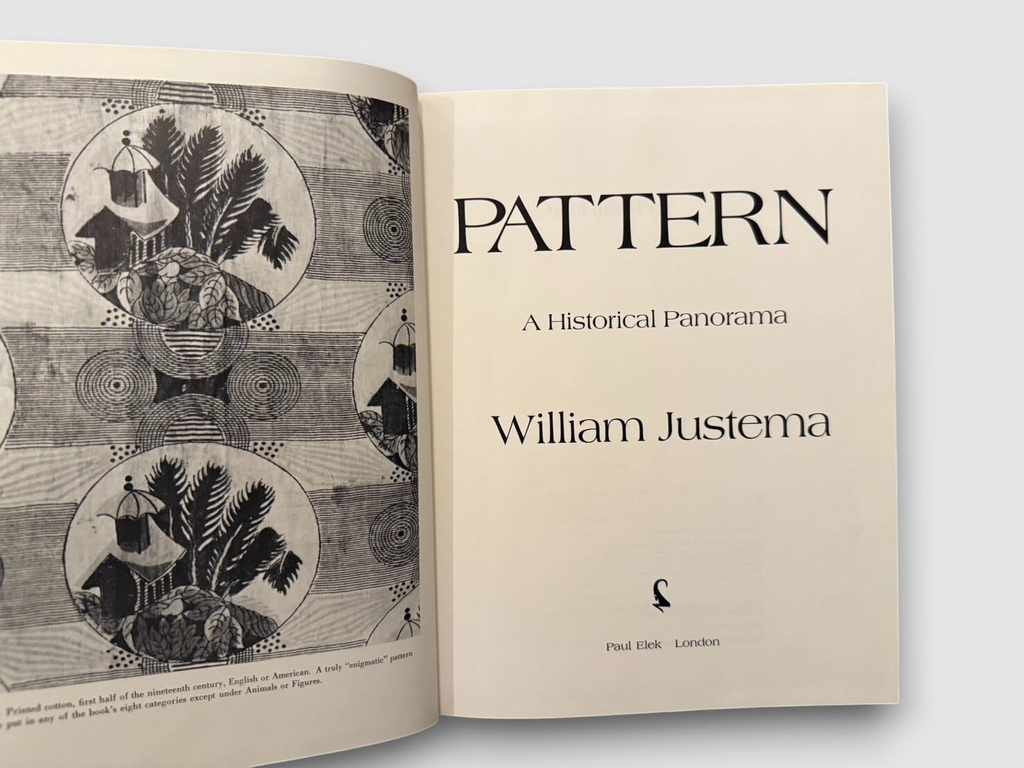 ISYM/SF175】【FIRST EDITION】Pattern: A Historical Panorama(1976