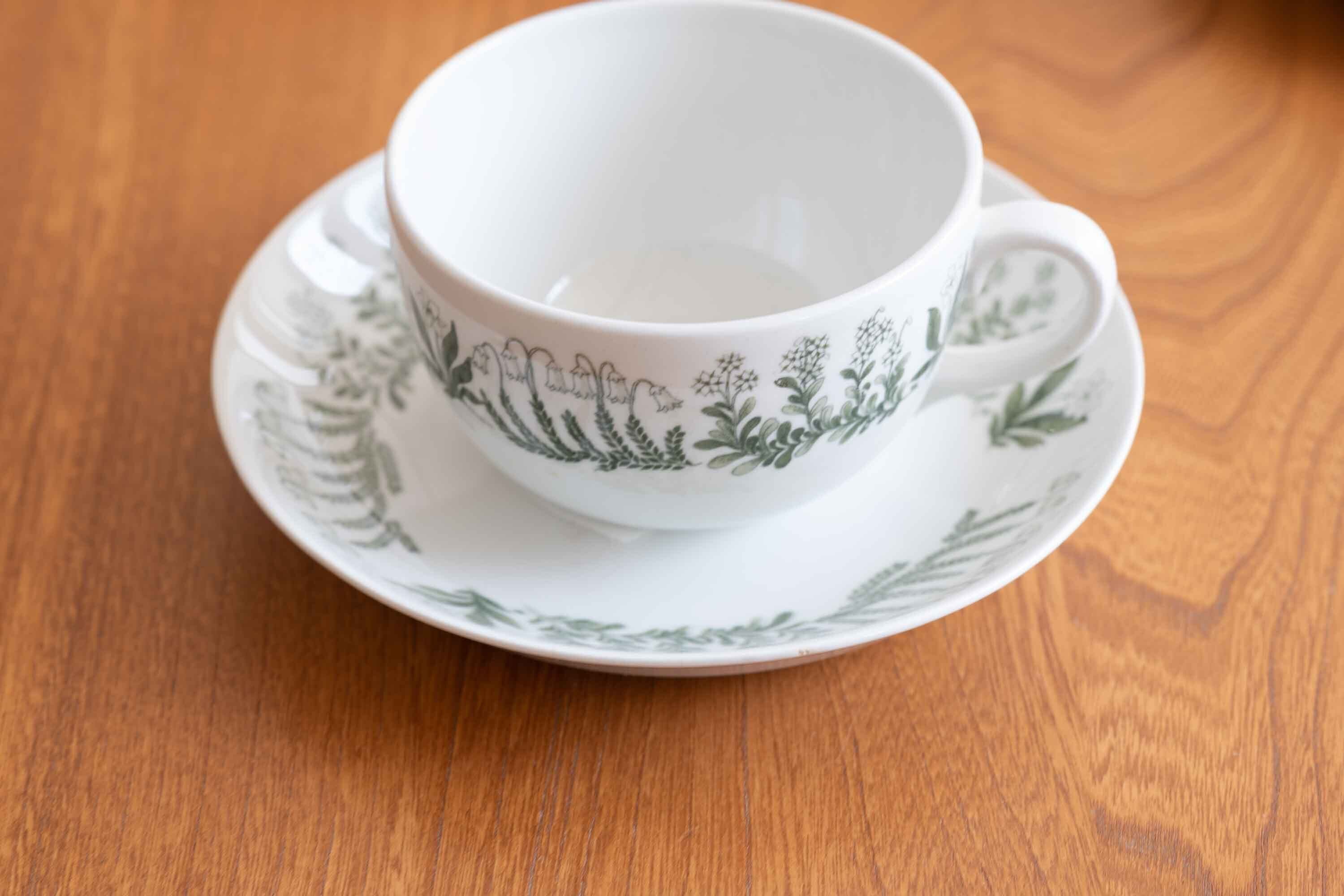 アラビア社 Arabia Of Finland カップ&ソーサー POLARIS シリーズ b