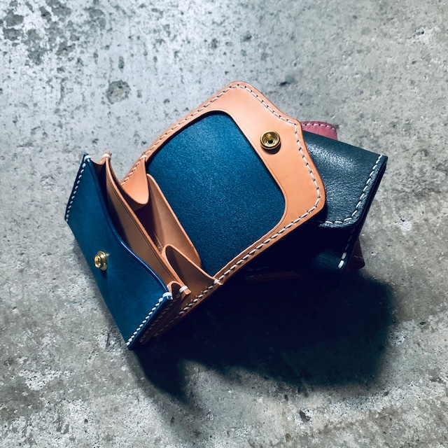 Compact Wallet ／Alaska Leather ＜別注＞