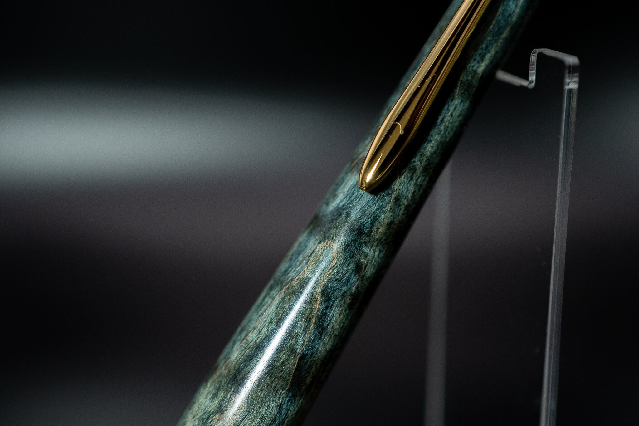 【山城】 スタビライズウッド 楓 縮杢 gold MP