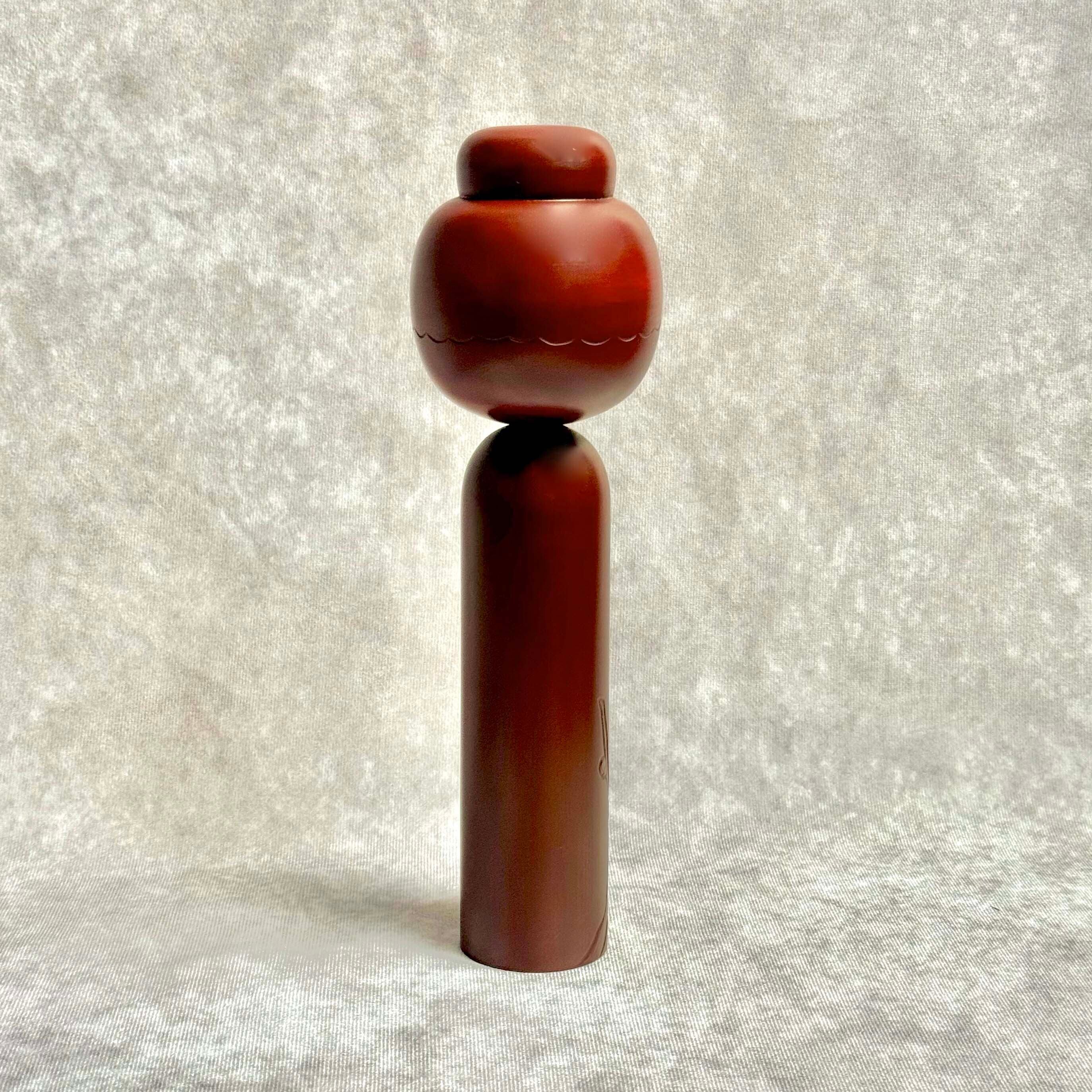 伝統工芸「鎌倉彫こけし」(No.55)