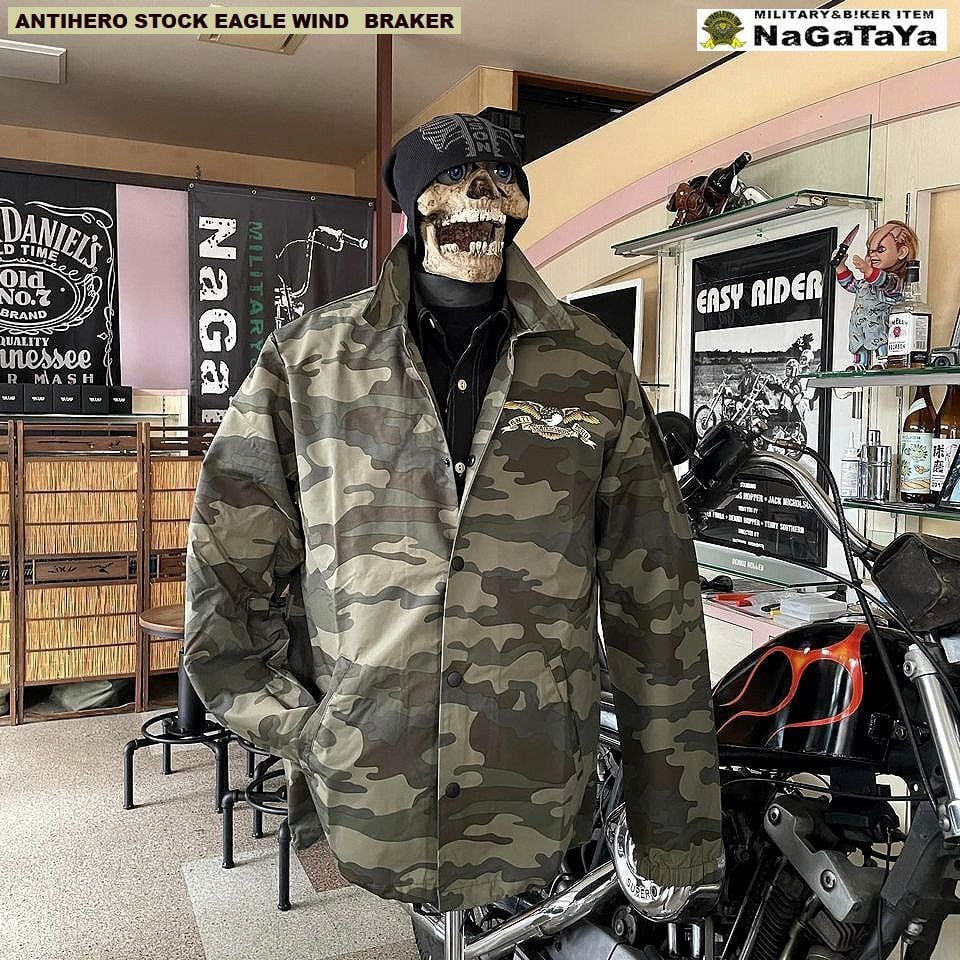 ANTI HERO コーチジャケットグリーン 新品タグ付き Mサイズ 隠し