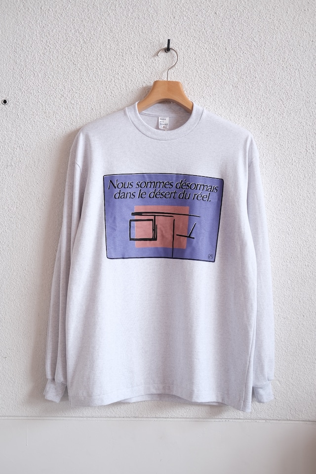 ENDS and MEANS<エンズアンドミーンズ>Desert L/S Tee