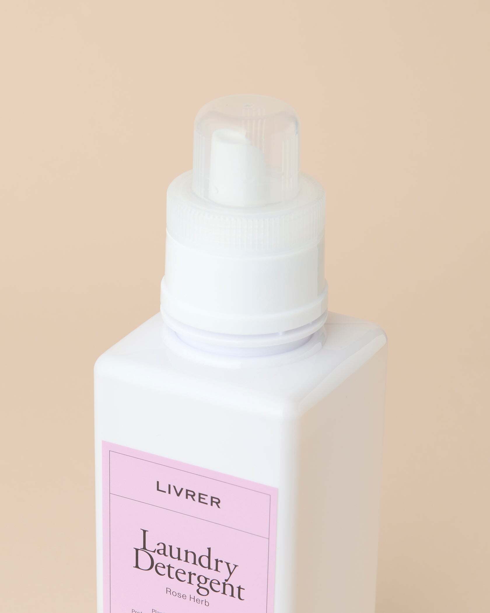 LIVRER ランドリーディタージェント ローズハーブ（600ml）／洗濯用洗剤・デイリー用