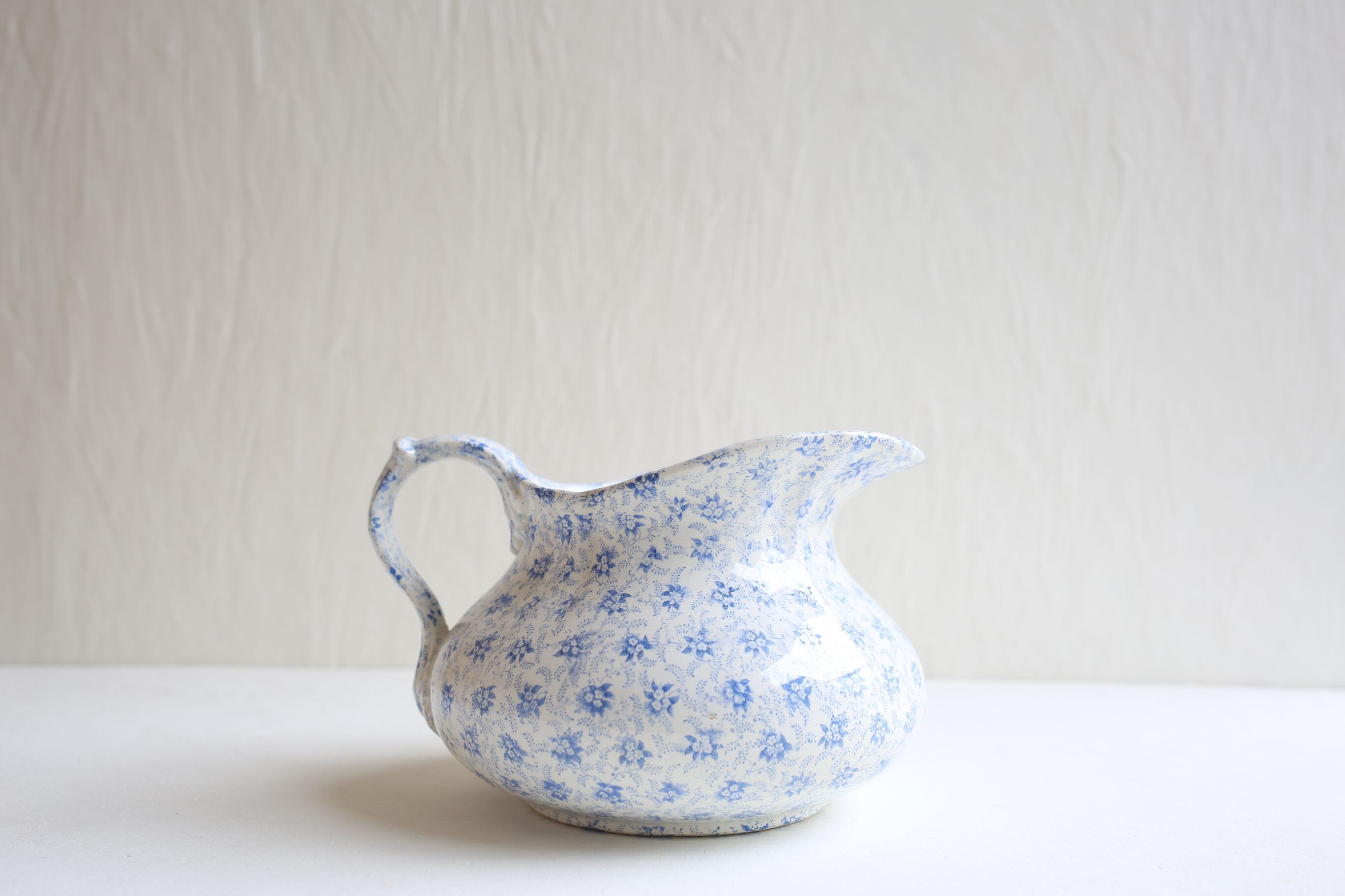 フランスアンティーク クレイユモントロー ピシェ ボウル セット 洗面