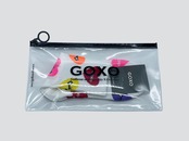 GOXO ゴーエックスオー ゴルフウェア ステアハートカジュアルフィットソックス ホワイト