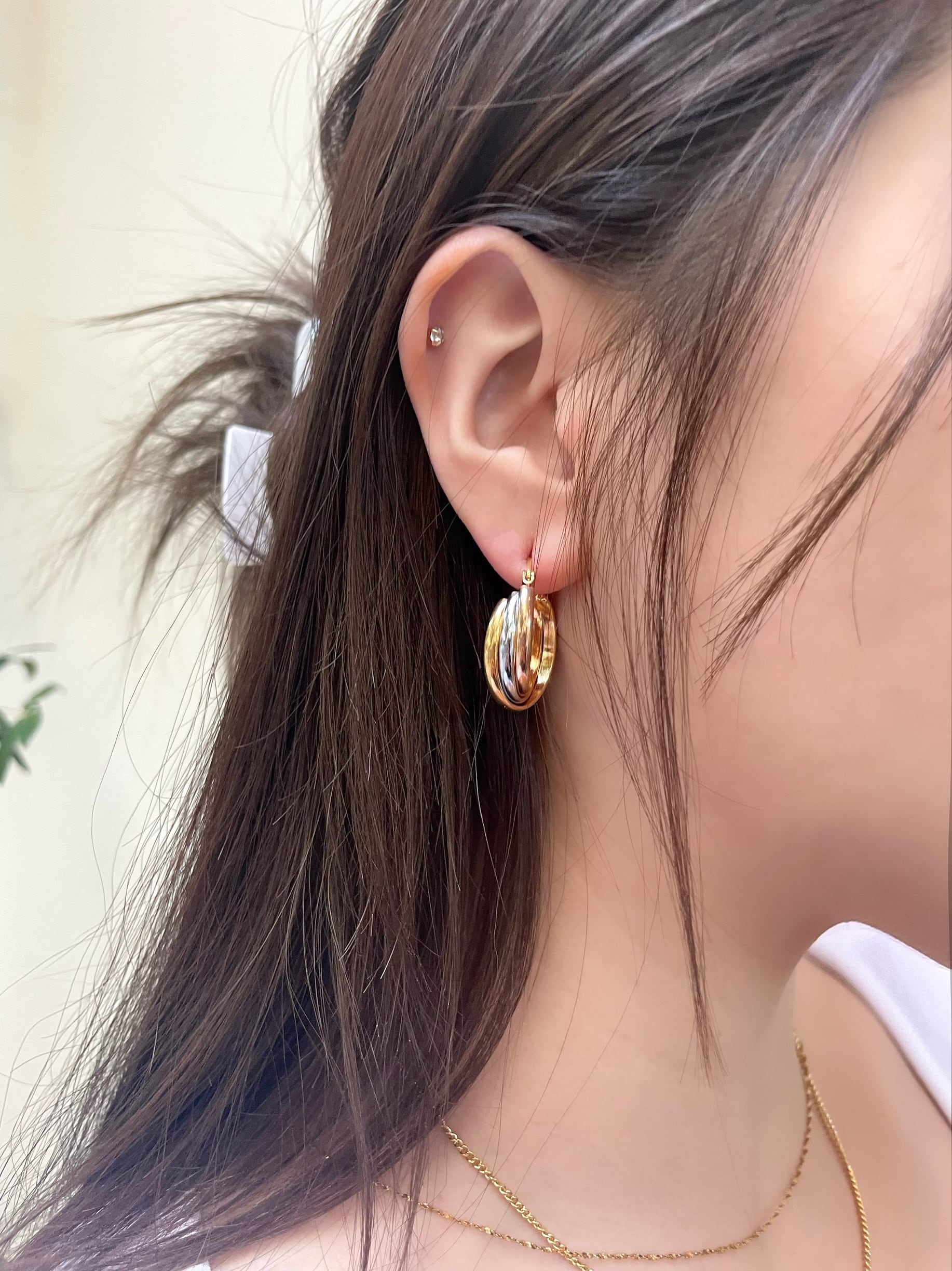 トリニティピアス | jewelrychaco トリニティピアス | jewelrychaco