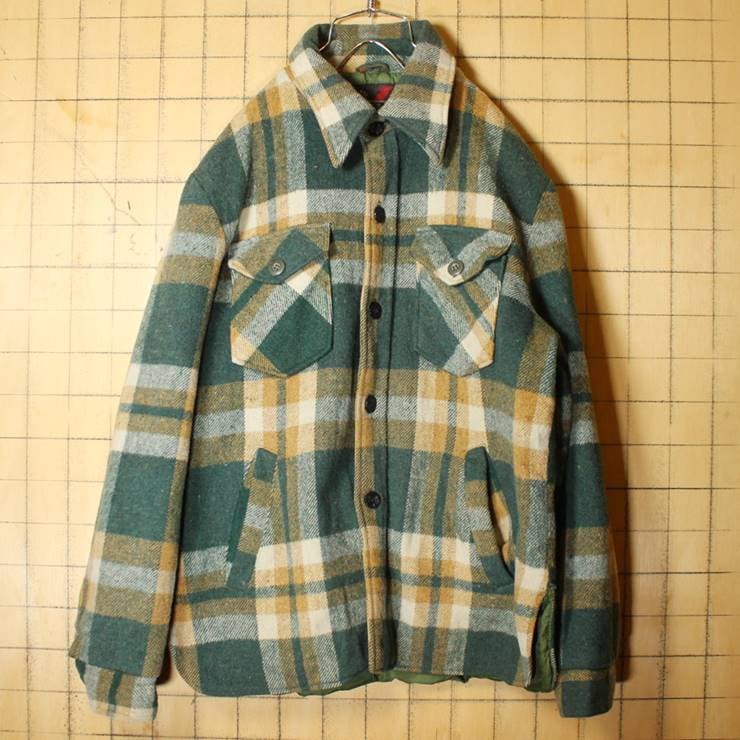 70s Sears Outerwear CPO シャツジャケット 裏地ボア