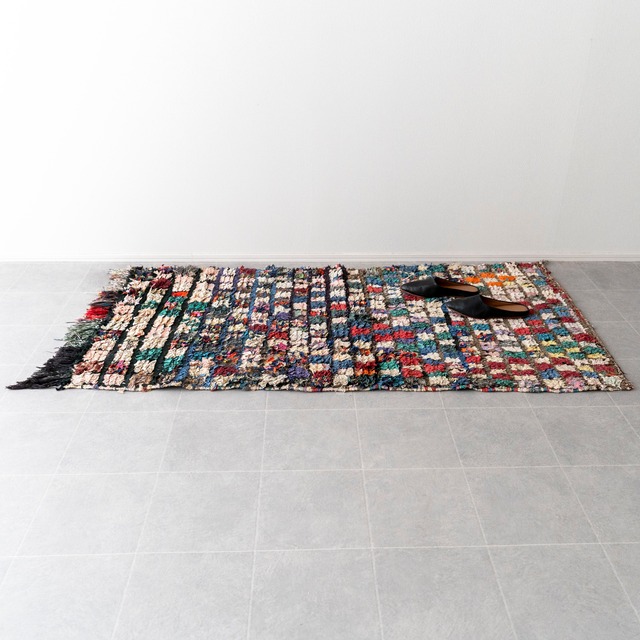 【Vintage】モロッコ・ヴィンテージラグ BC-2 "84cm×166cm"