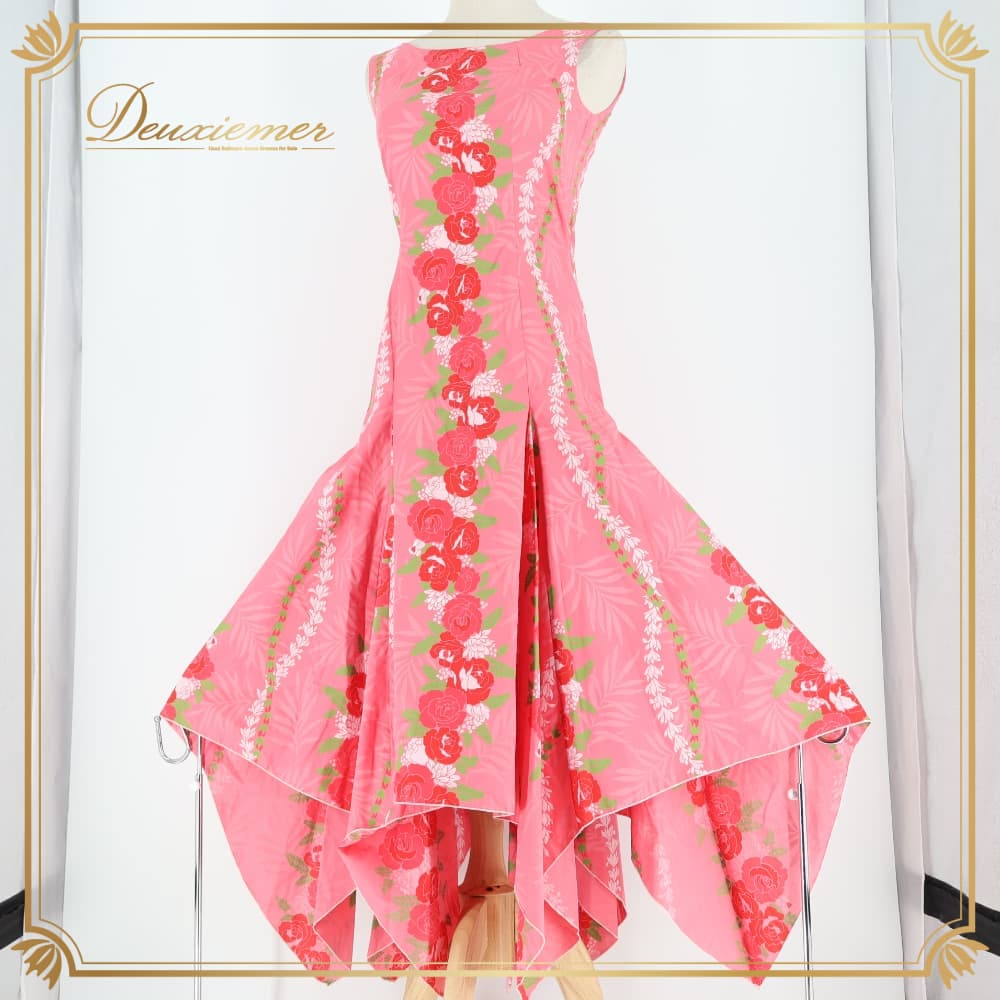 新品❤ATELIERPaondor(アトリエパンドール)フラダンス衣装ドレス赤 Paondor | ダンス 衣装 deuxiemer