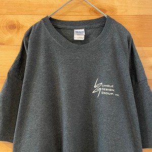 【GILDAN】企業系 ビッグサイズ XL Tシャツ ワンポイントロゴ ギルダン US古着 アメリカ古着