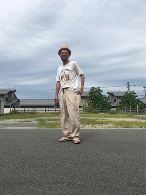 旅人の百姓袴 盛夏仕様