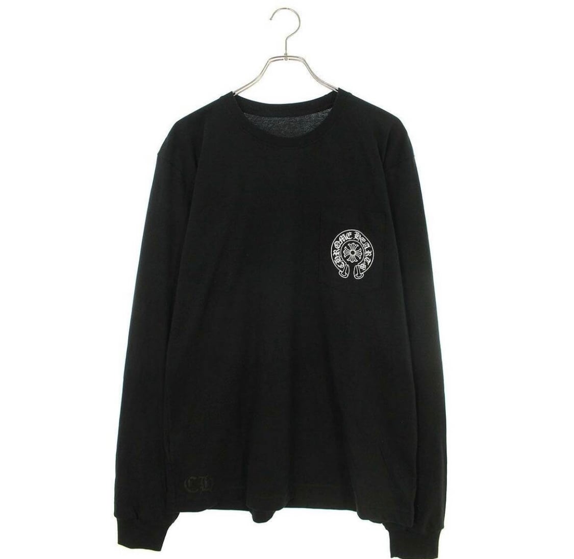 CHROMEHEARTS クロムハーツ CH L/S LTD ラスベガス限定 ホースシュー バックプリント 長袖 カットソー