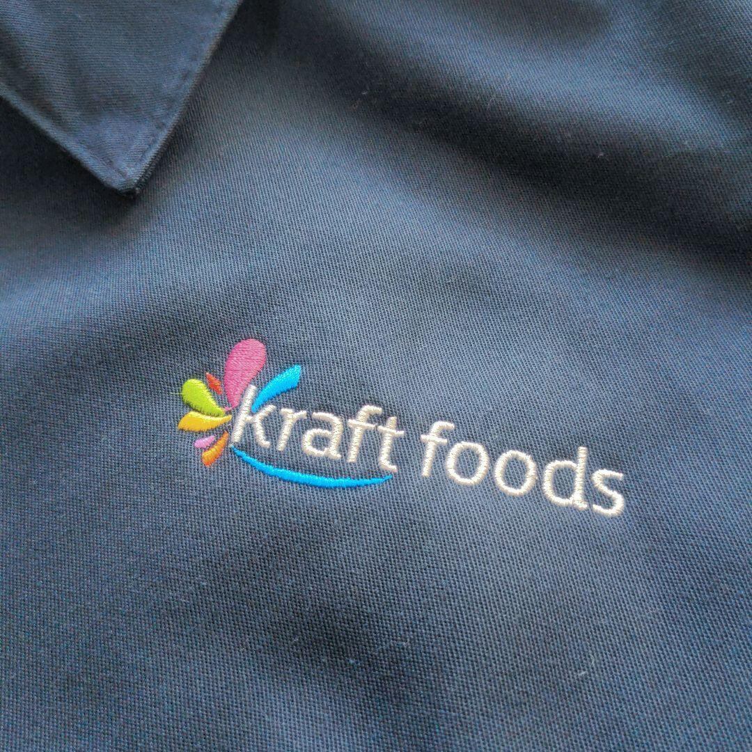 90s REDKAP ワークジャケット 企業 ロゴ刺繍 ビッグサイズ US古着