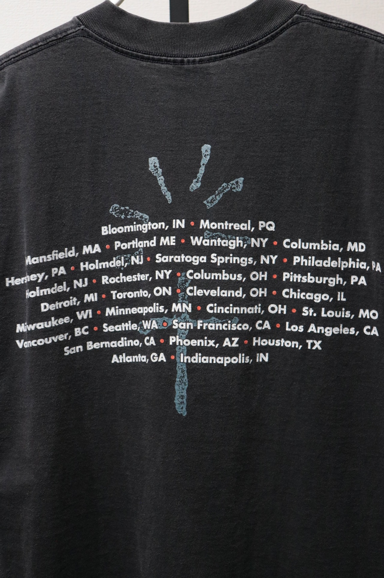 John Mellencamp 1994 "Dance Naked" tour printed t shirt