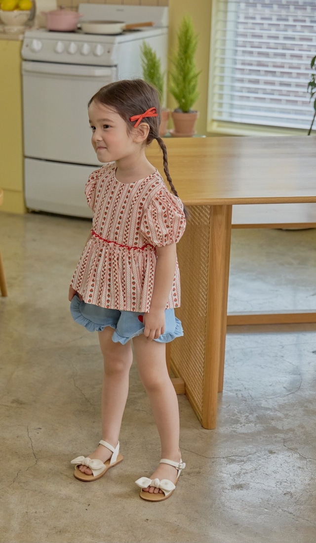 *即納* B.B.B ストロベリーブラウス