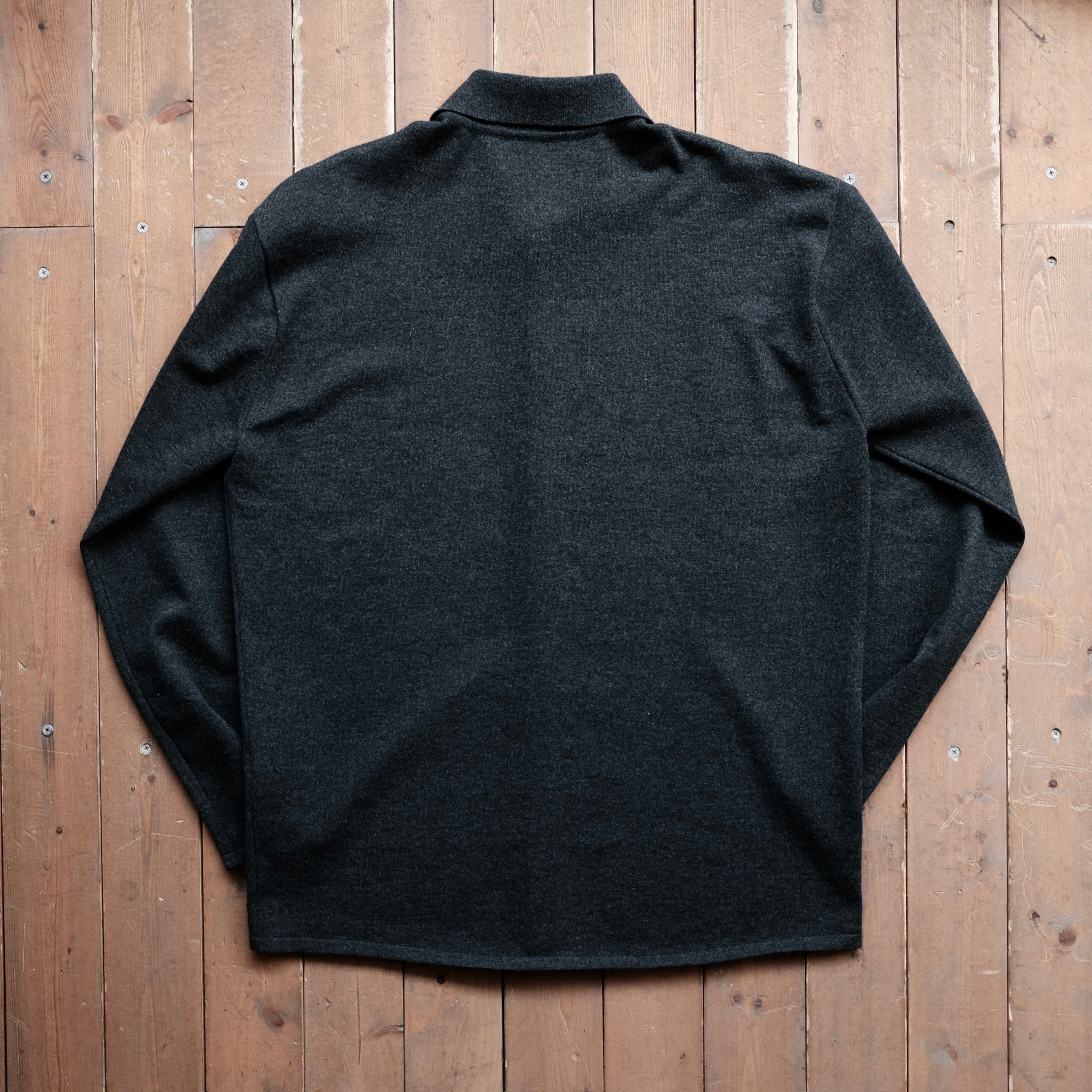 AURALEE 25AW HIGH TWIST WOOL KNIT SHIRT CARDIGAN | safarionline