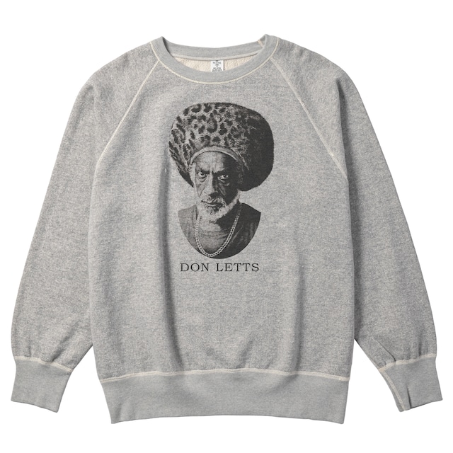 DON LETTS CREW NECK SWEAT