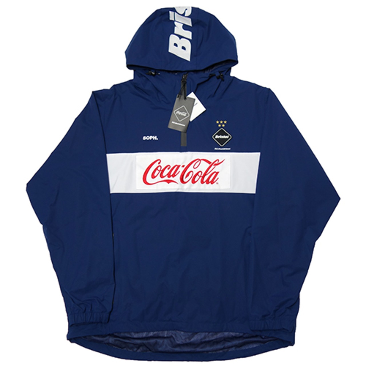 FCRB × COCA-COLA HALF ZIP ANORAK 【FCRB-200002】 | バイセル上野