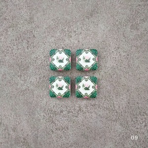 台湾マジョリカタイル マグネット（4個入り）