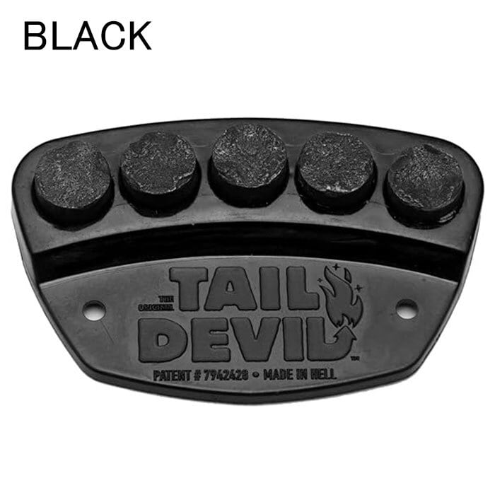 TAIL DEVIL BLACK/RED スパークプレート アクセサリー パーツ スケボー