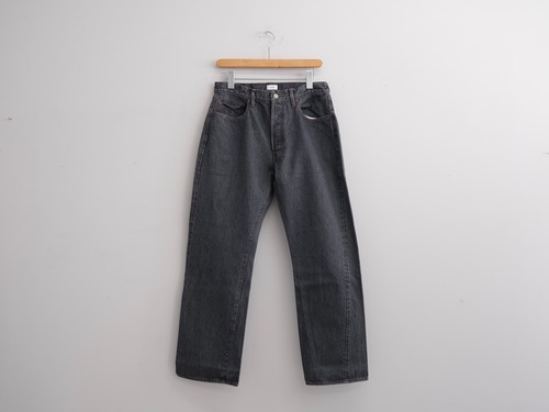 CIOTA” New Straight 5 Pocket denim Pants Medium Gray”