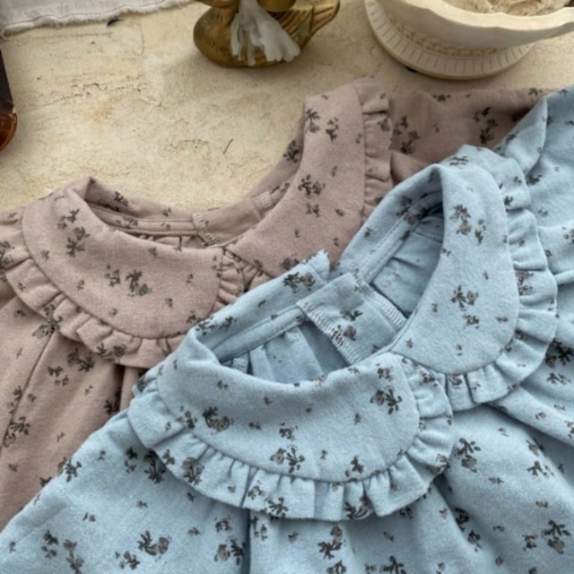 《予約》elov&monpetitbebe ¨ rua frill blouse