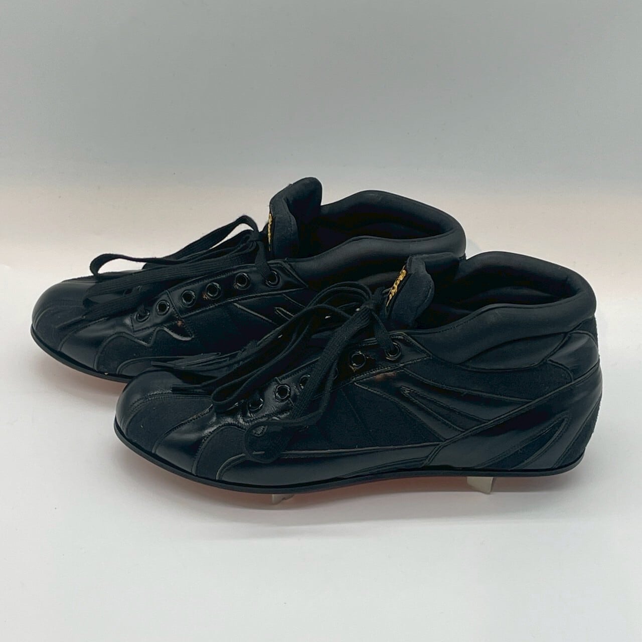 【スパイク】玉澤 TKE-HFS3 ブラック アッパー:カンガルー×ヌバック ソール:牛革+三角金具|タマザワ_03