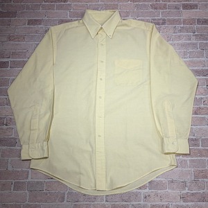BROOKS BROTHERS B.D.SHIRT YELLOW