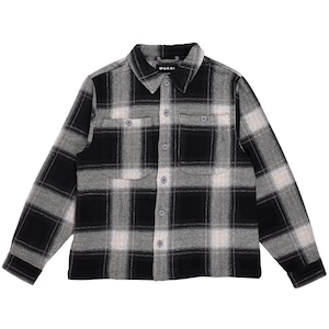 QUASI MAAR LONG SLEEVE BUTTON SHIRT GRAVEL L