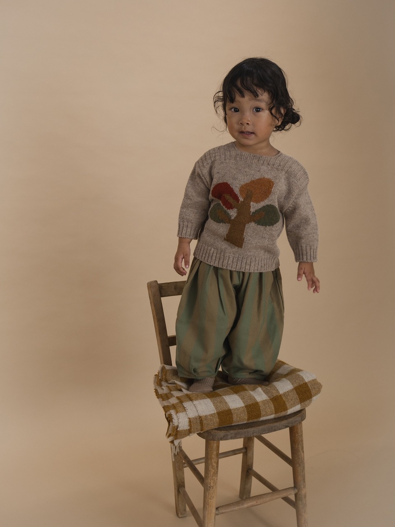 ORGANIC ZOO　Woodland Stripes Lodge Pants