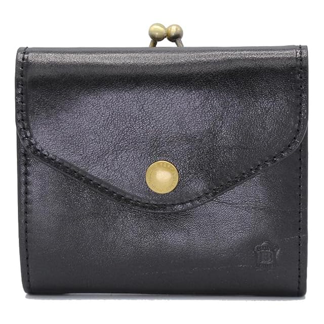 最高級美品】エルメス ドゴンGM ブラックゴールド金具2つ折り財布