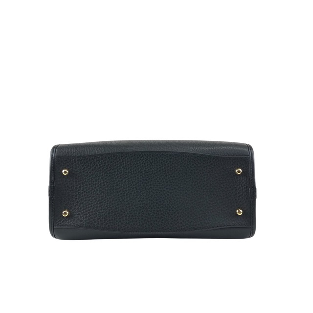 LOEWE ロエベ ショルダーバッグ ブラック アナグラム レザー アラモ28 2WAY vintage ヴィンテージ オールド rz7tmx