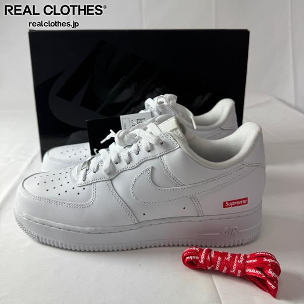 未使用】Supreme×NIKE/シュプリーム×ナイキ AIR FORCE 1 LOW/エア