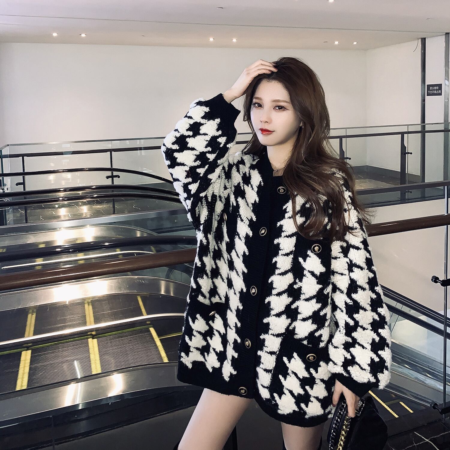 ルーズセーター ジャケット レディースウィンタースタイルニットトップス 冬物 6Du_Shop_Women46812210005