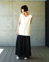 METHO - Through fit No sleeves : Black:long