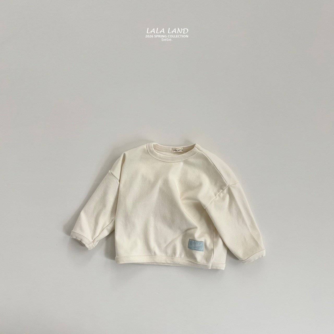 LALALAND 26/SS (Baby)Ribbed lap-back tee