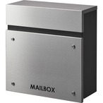 ポスト 幅35×奥行15×高さ36.5cm 宅配ボックス 完成品 組立不要 スリム 薄型 壁掛け