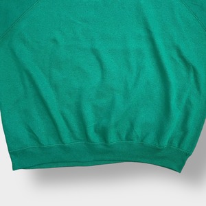 TULTEX 90s USA製 スウェットシャツ トレーナー YESHUA イシュア 刺繍ロゴ ラグランスリーブ X-LARGE SWEATSHIRTS ヴィンテージ ビンテージ US古着