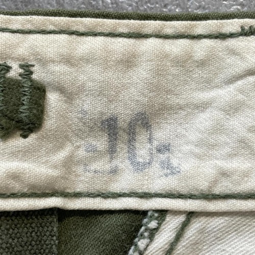 60s アメリカ軍実物 67年製造 M-65 フィールドパンツ R-M w35 詳細写真11
