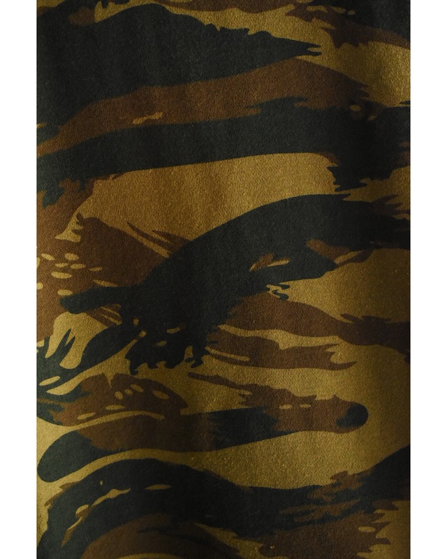 OK／Greek military sweat cut sew shirt