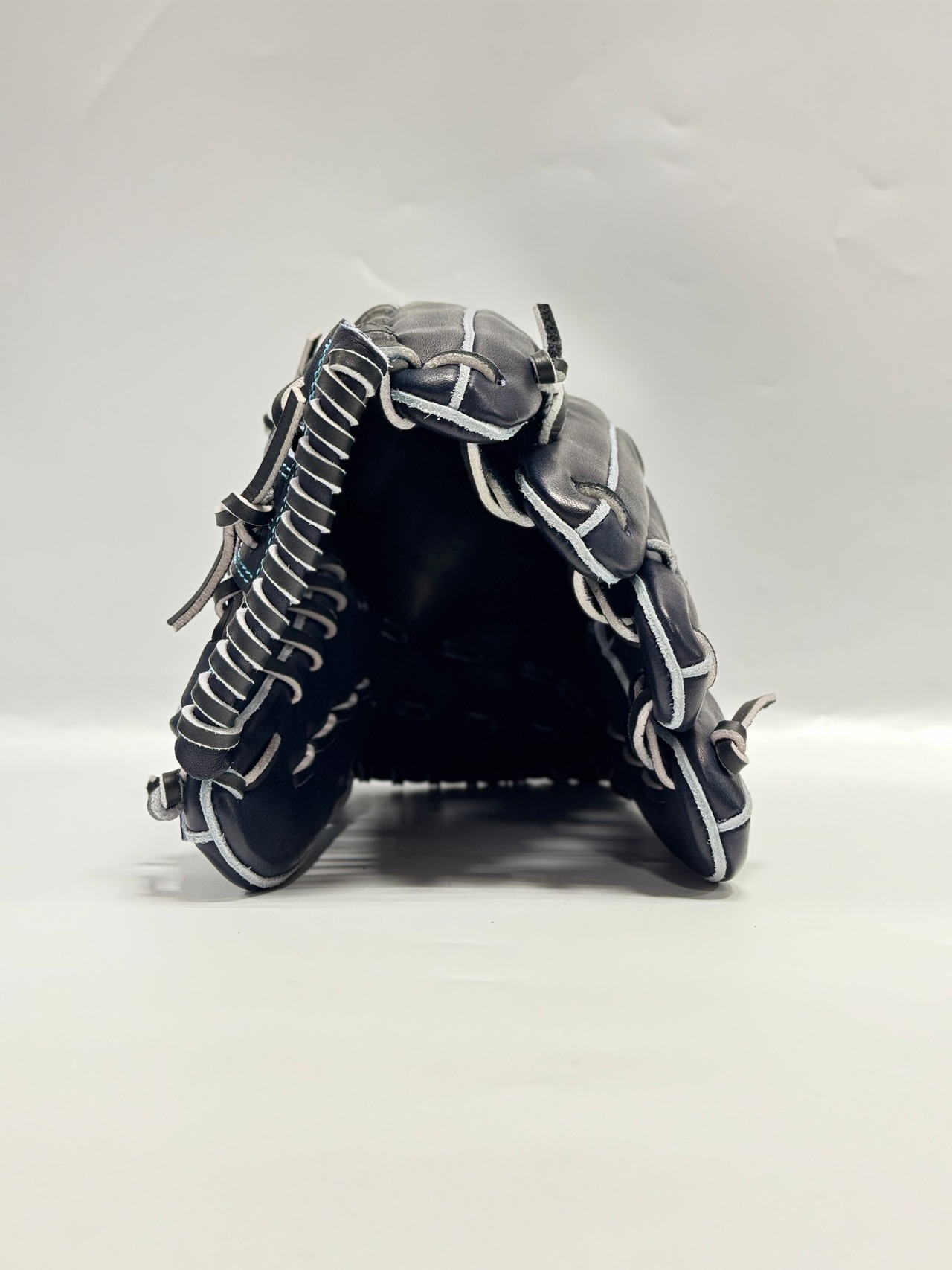 YGSー山本グラブスタジオ 硬式グローブ 湯もみ型付け済み CG98型 Yブラック×ブラック Tウェブ・画像6