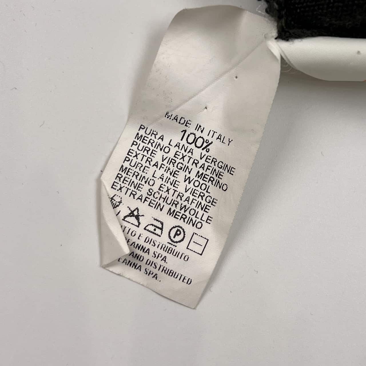 イタリア製 Neil Barrett ニールバレット タートルネック 長袖 ウール ニット セーター S/ダークグリーン系 メンズ