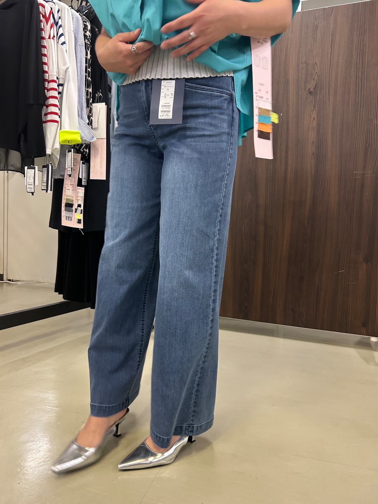 ROBE isko ゆるカーブデニム 511615