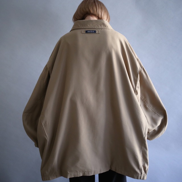 "NAUTICA" XXXXXX super over size wide silhouette swing jacket