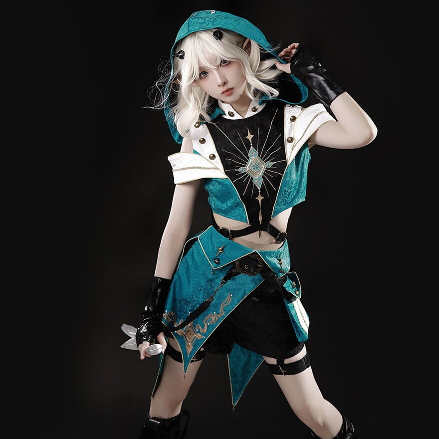 ゴスロリ サイバーパンク×ファンタジー ライブ衣装向け｜WithU